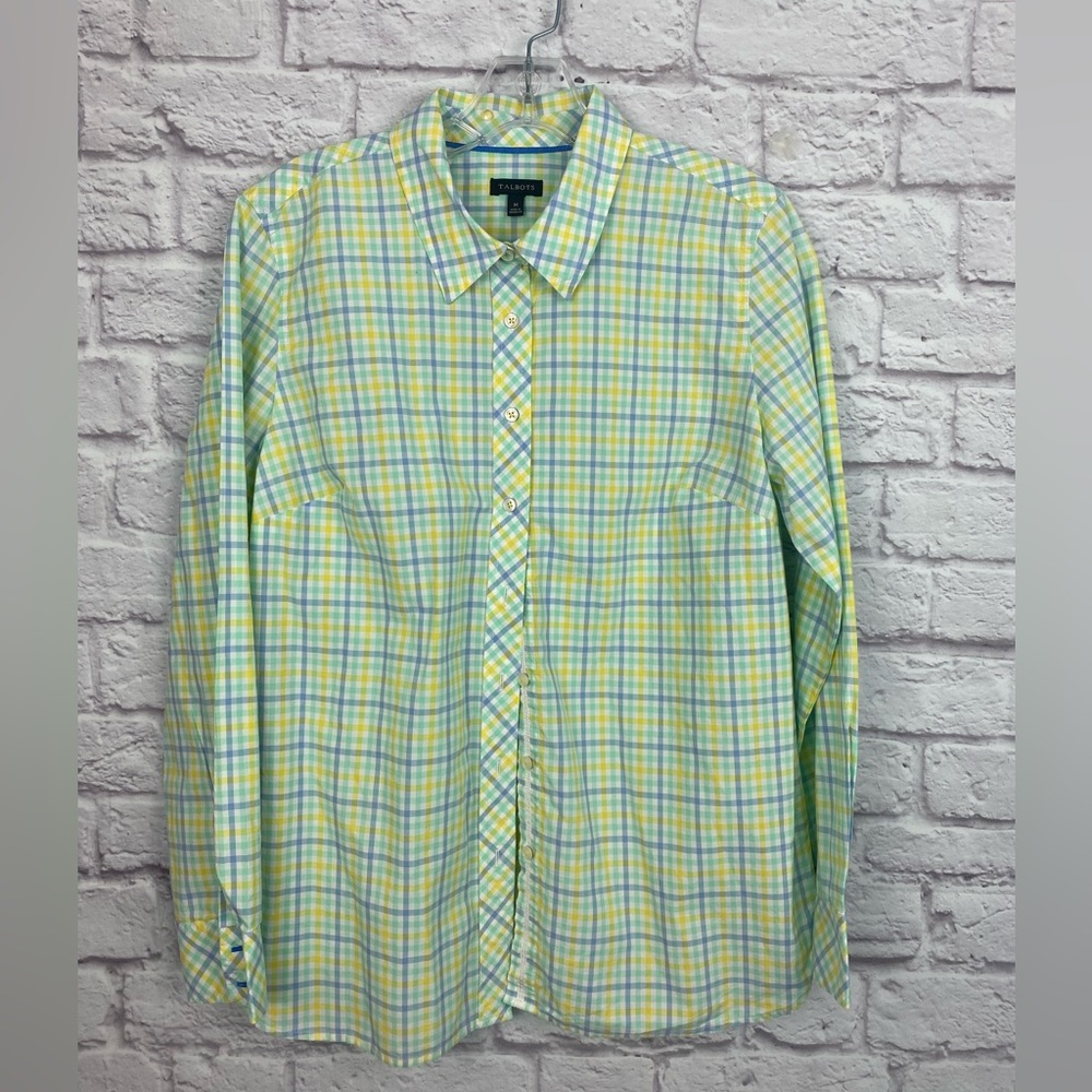 Talbots Button Down Shirt Size M